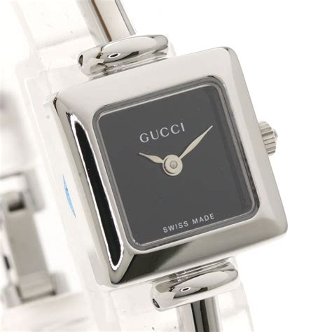 vintage square gucci watch|vintage Gucci watch square face.